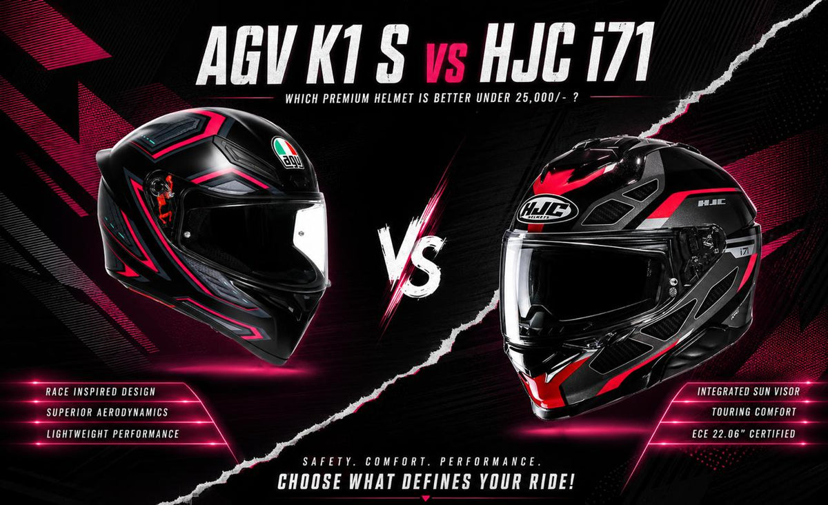 AGV K1 S vs HJC i71: Which Premium Helmet Should You Buy?