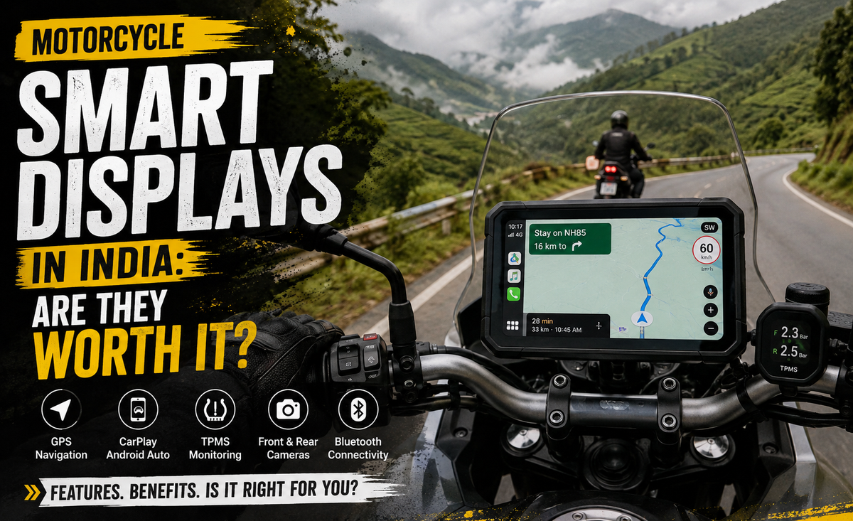 Motorcycle Smart Displays in India: Are They Worth It?