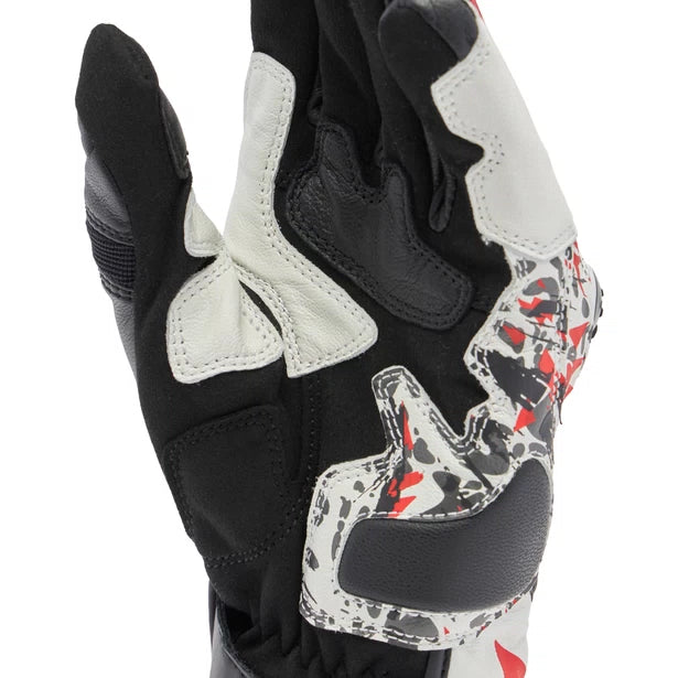 Dainese Mig 3 short leather gloves side profile view