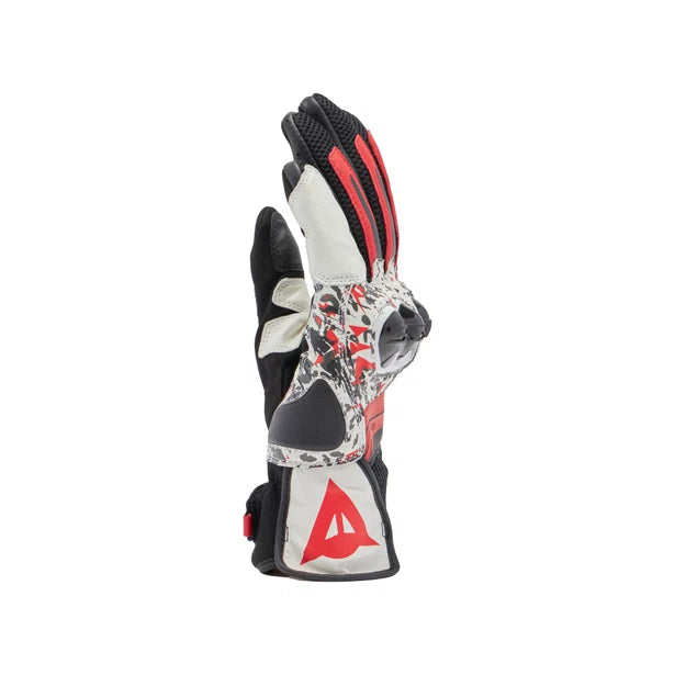 Dainese Mig 3 gloves showing reinforced TPU knuckle protector