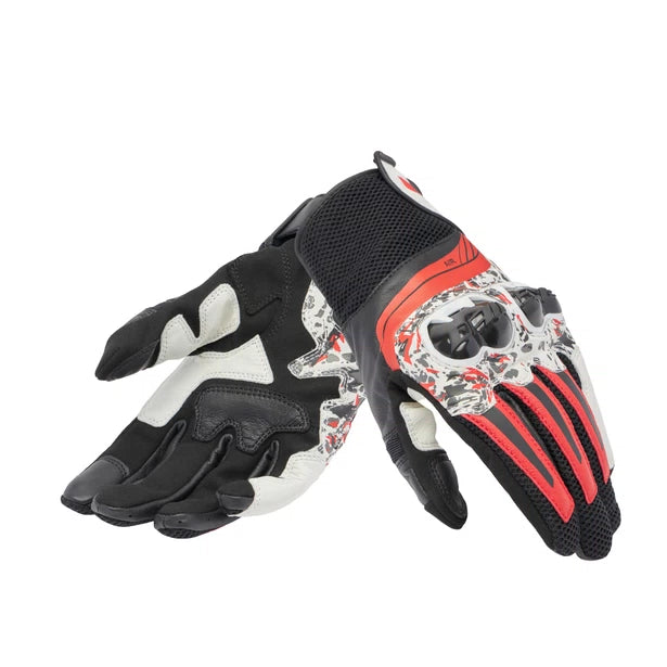 Dainese Mig 3 leather motorcycle gloves front view