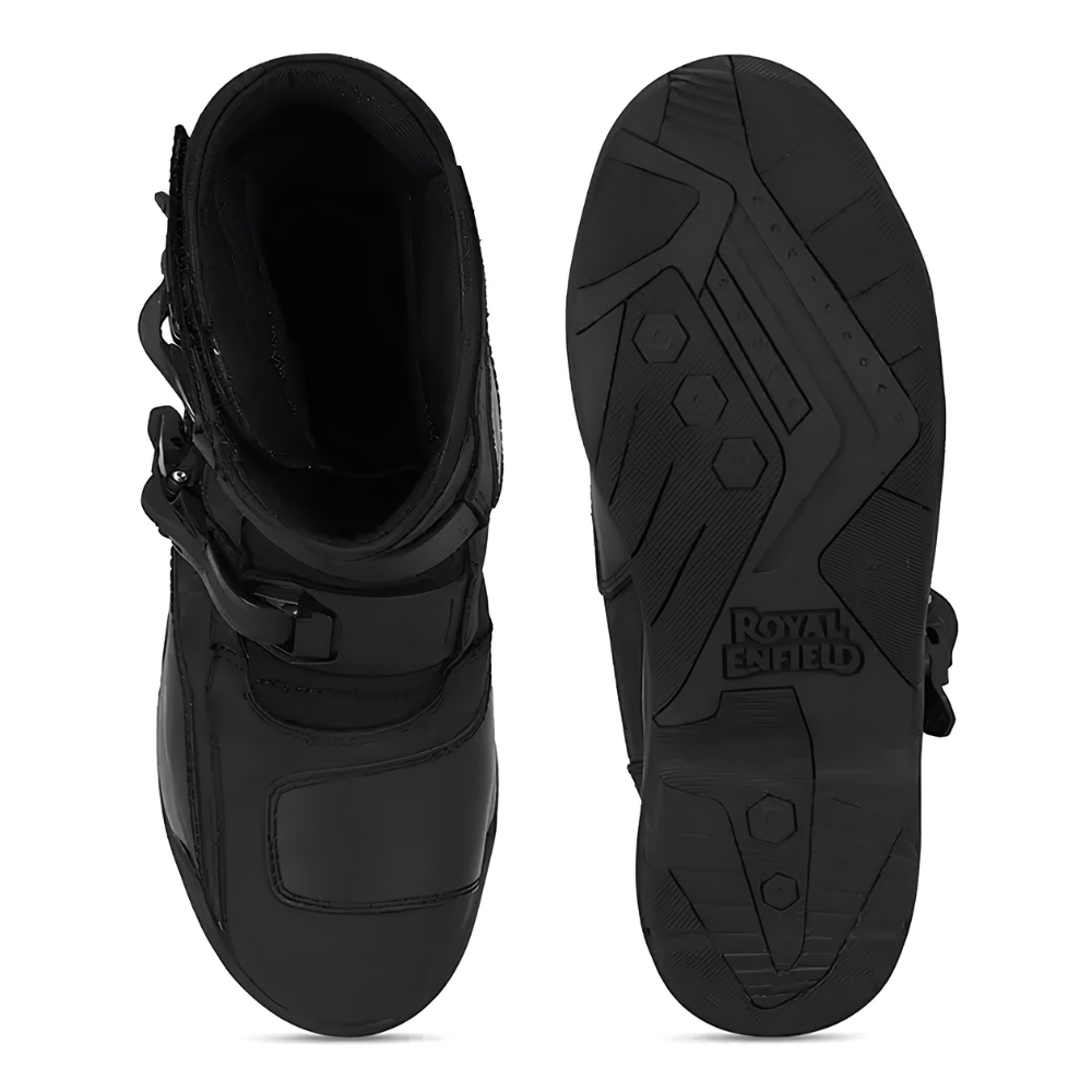 Royal Enfield Wanderer motorcycle boots with anti-skid sole