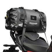 Rhinowalk Warrior Series Waterproof Duffel Bag 20L Black Bag Secured to Motorcycle Rear Seat with Buckle Straps | 6KIOM