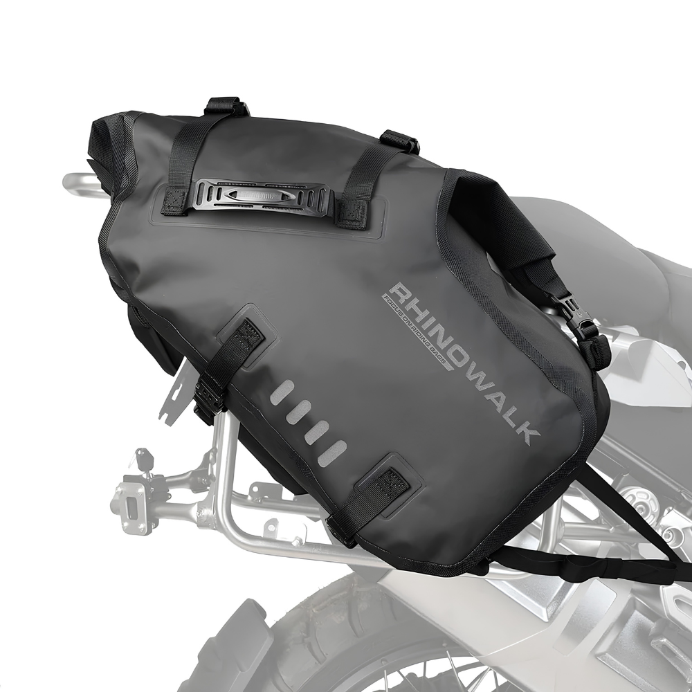 Rhinowalk 28L MT1428 waterproof motorcycle pannier bags for adventure touring