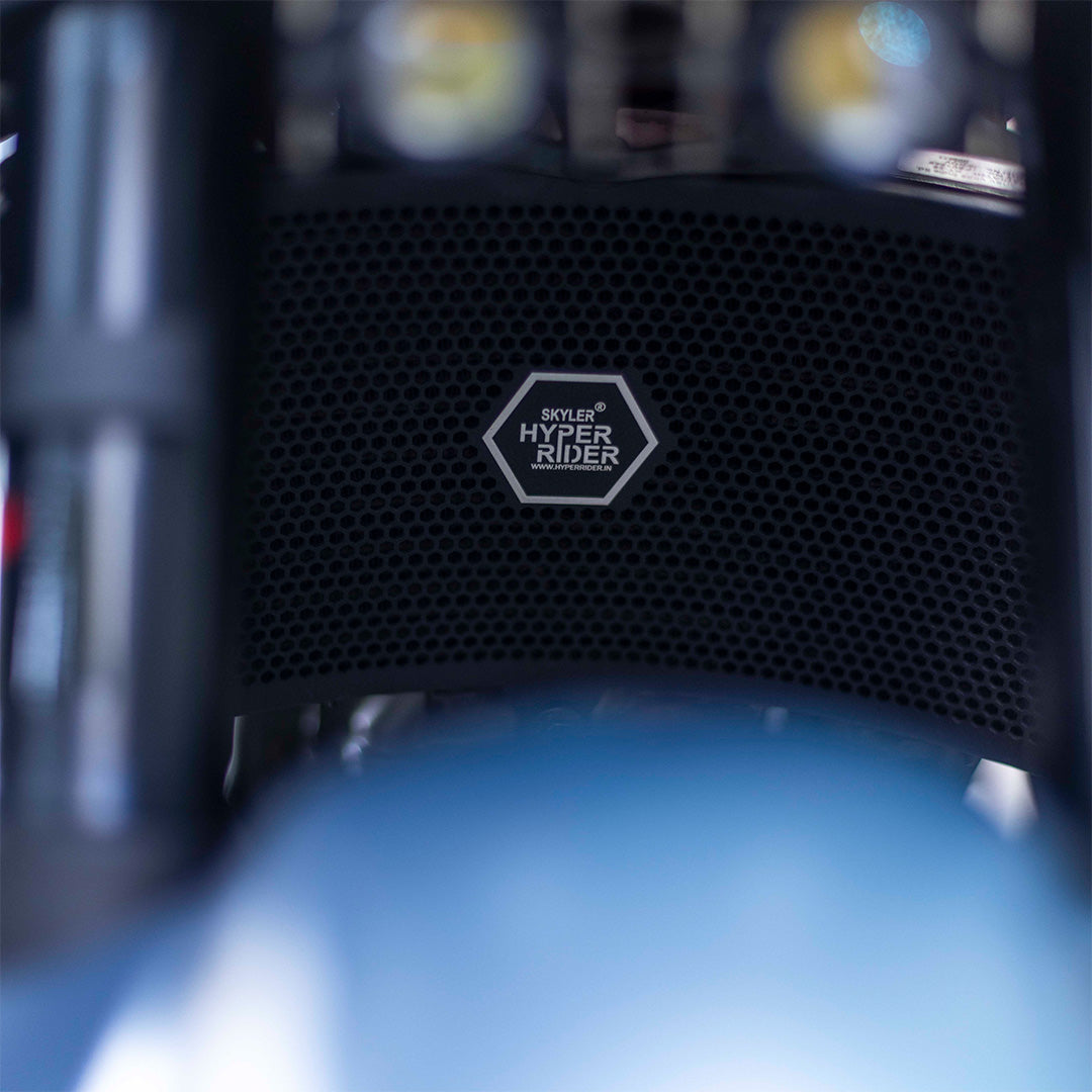 Durable radiator guard for KTM Duke Gen3 in black