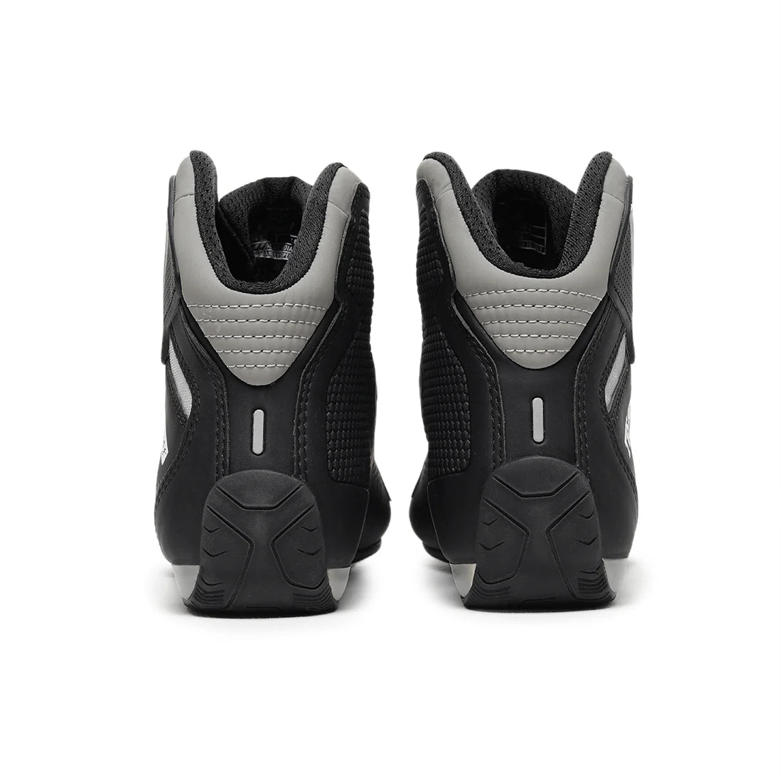 TVS Racing x Alpinestars Black Riding Shoes Rubber Sole