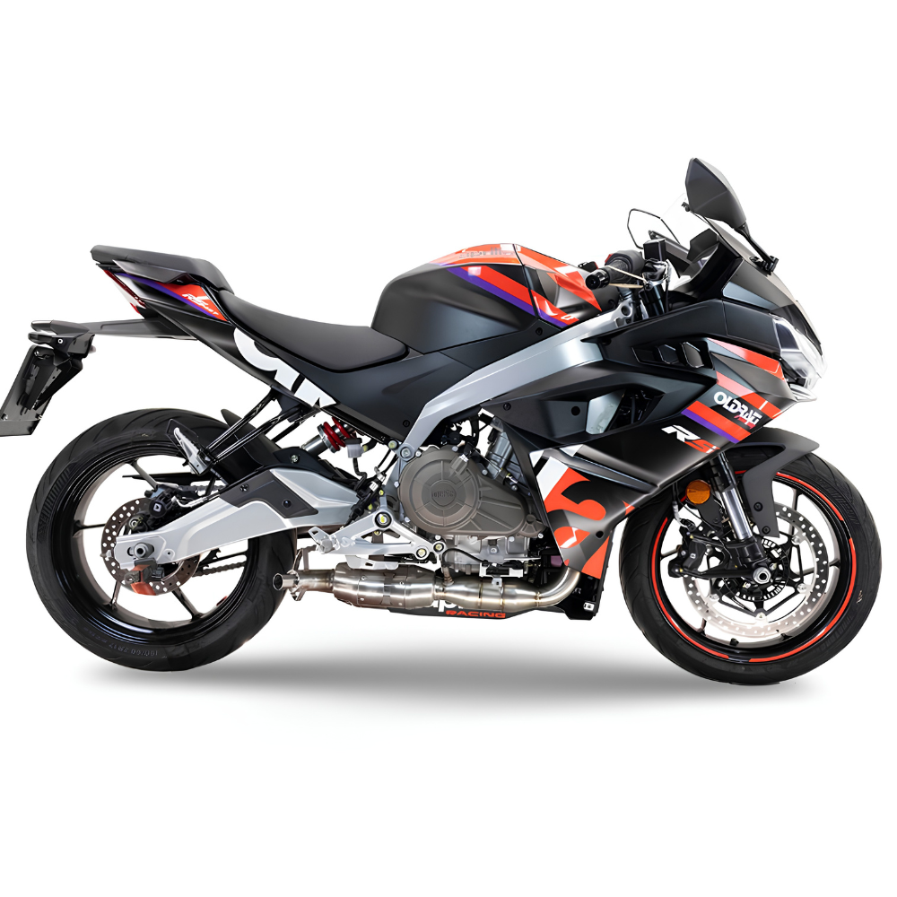 Aprilia RS 457 (2024+) GPR Ghost Inox Racing Full System Exhaust