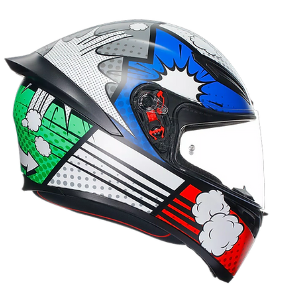 AGV K1 S Bang Matt Italy Blue Full Face Helmet