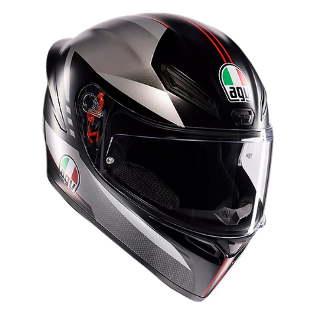 AGV K1 S Lap Helmet Visor and Ventilation