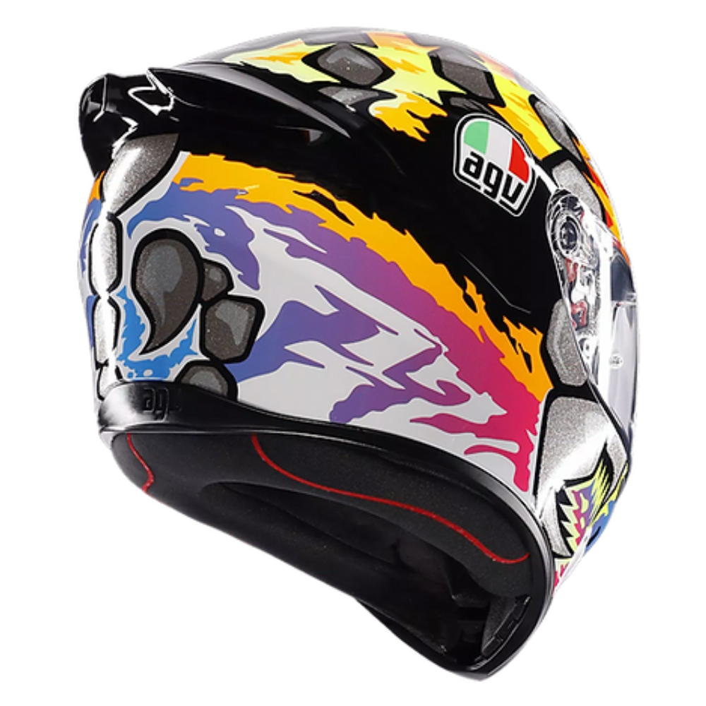 AGV K1 S Bezzecchi 2023 Helmet interior with removable Dry-Comfort lining | 6KIOM