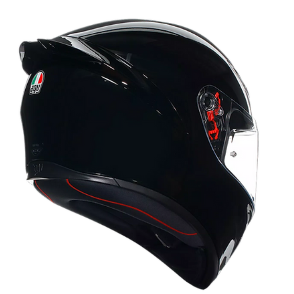 AGV K1 S Black Helmet interior with removable Dry-Comfort lining | 6KIOM