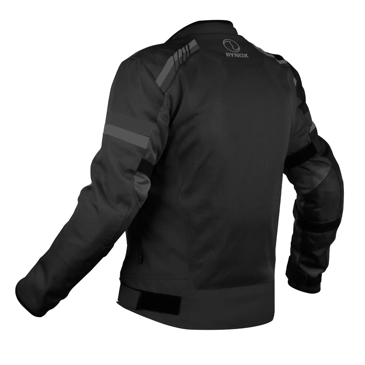 Black jacket with brand logo on a white background - Black Grey