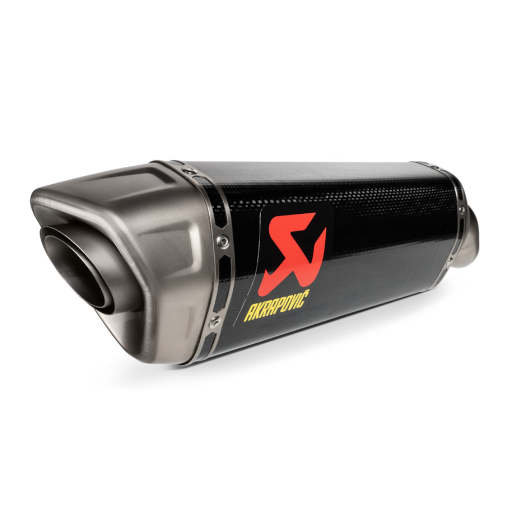 Akrapovic Slip-On Line carbon exhaust for Kawasaki Ninja ZX-10R (2021+) with lightweight racing-inspired styling.