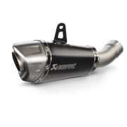 Akrapovic Slip-On Line titanium exhaust for Kawasaki Ninja ZX-10R (2021+) featuring a lightweight racing-inspired design.