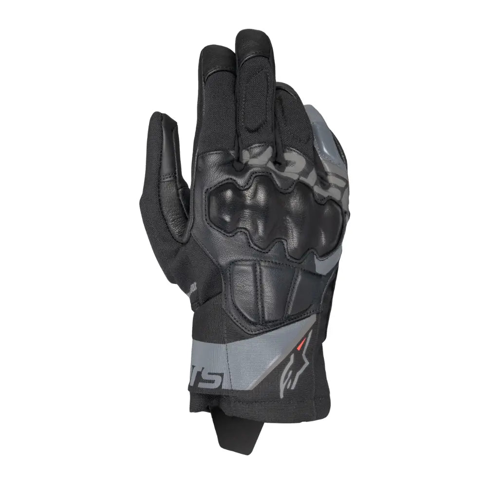 Alpinestars Corozal V3 Drystar motorcycle gloves in black waterproof adventure touring gloves
