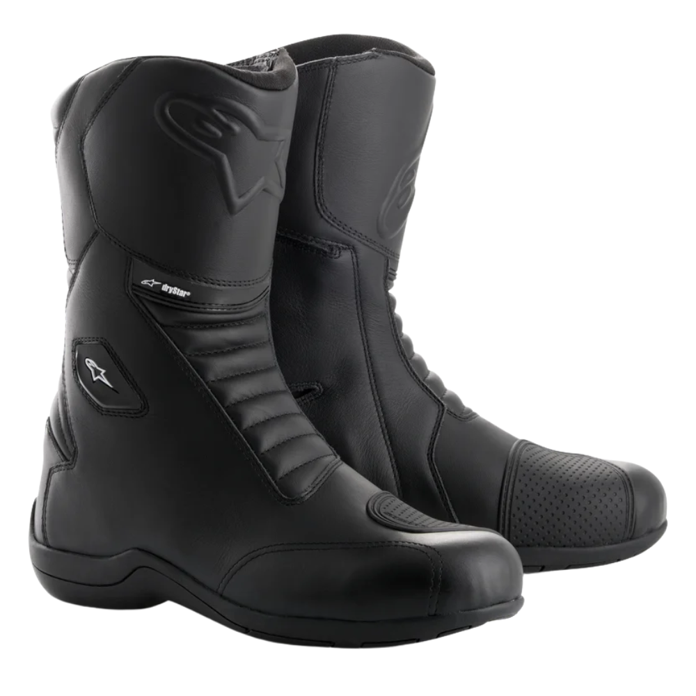 Pair - Alpinestars Andes v2 Drystar waterproof touring boots side view