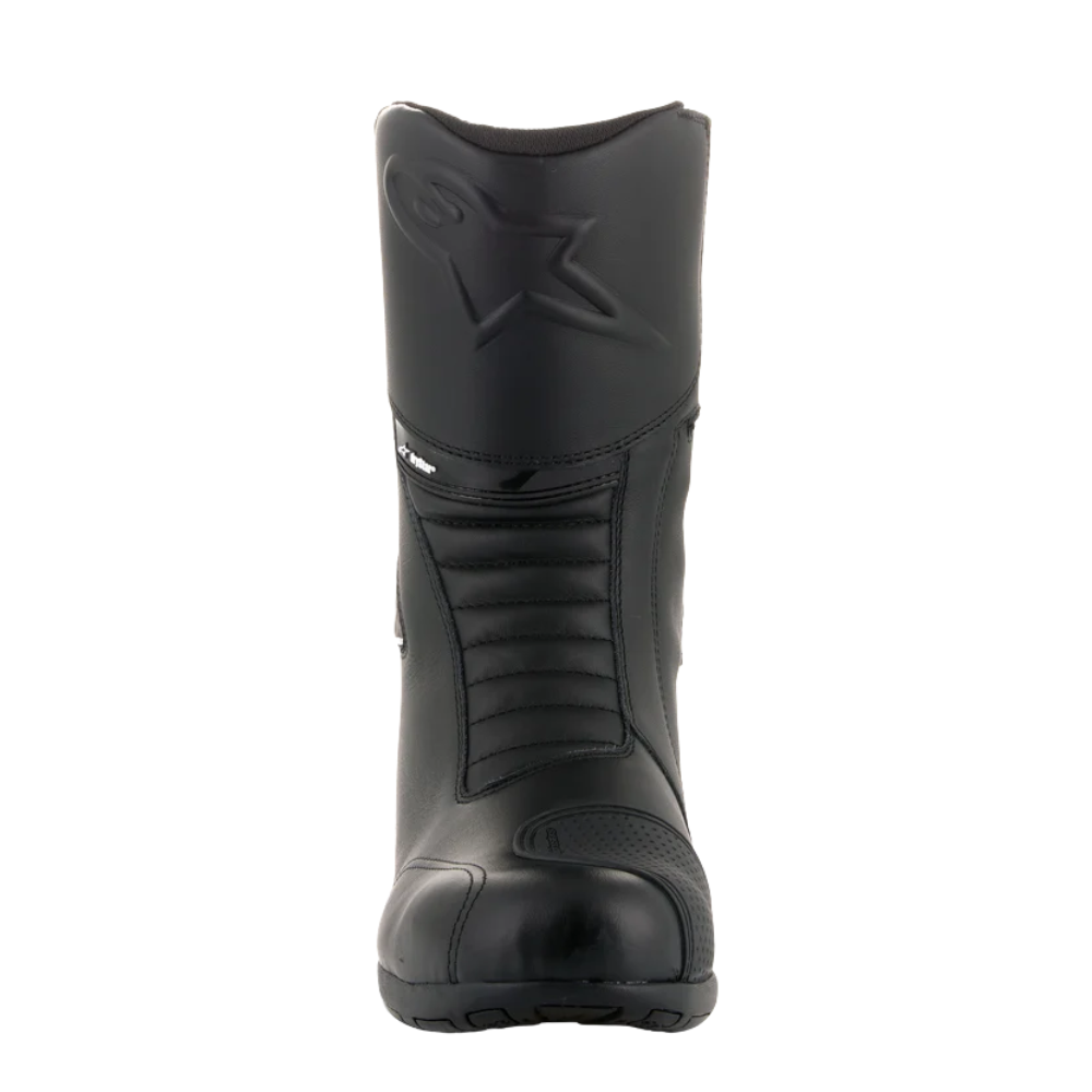 Alpinestars Andes v2 Drystar boots medial side-entry zipper closure