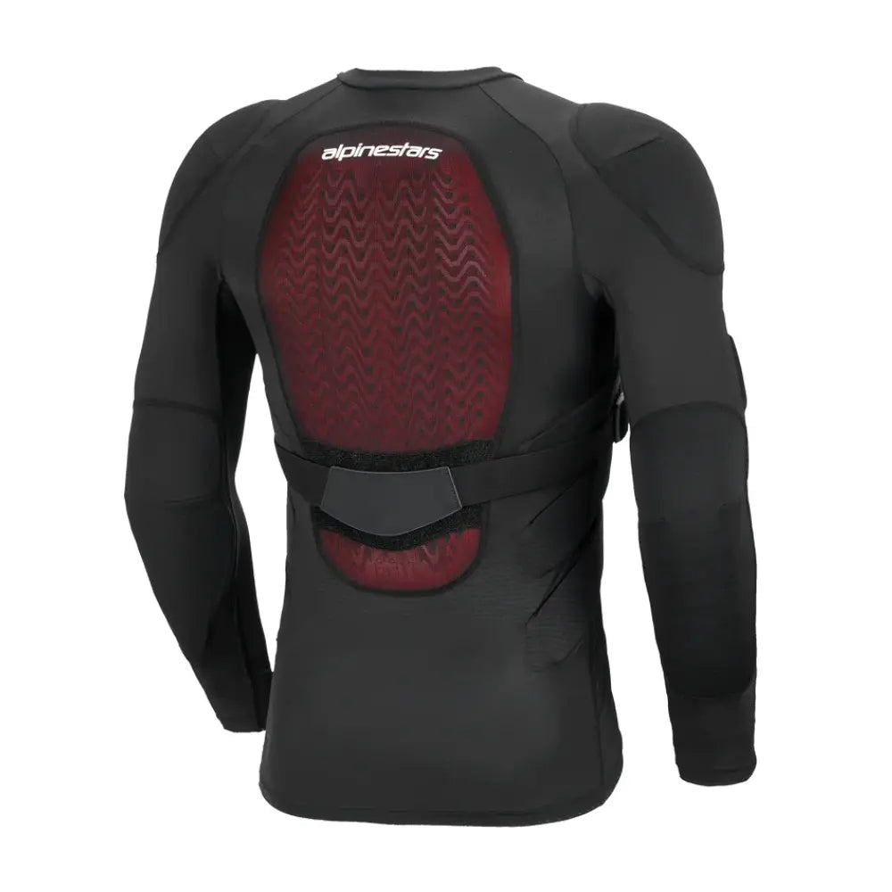 Alpinestars Bionic Plasma LT motocross protection jacket featuring breathable stretch mesh and adjustable upper-body protection.