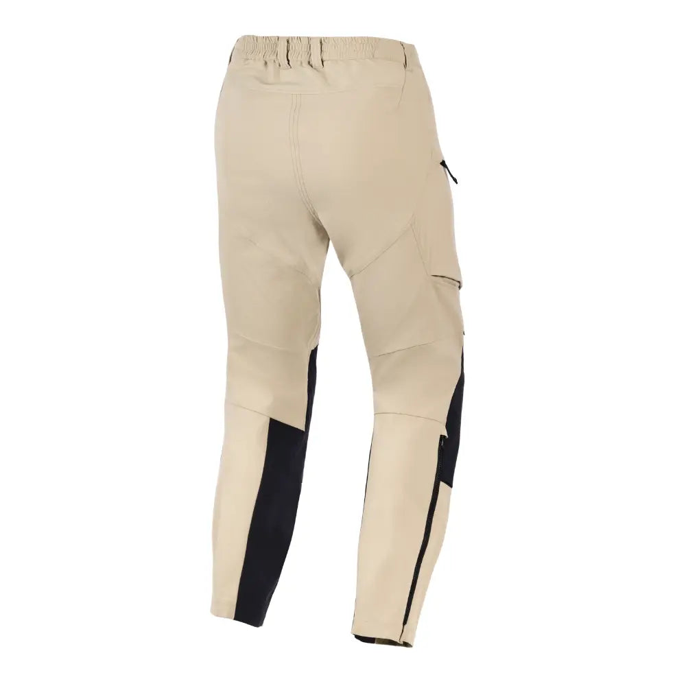 Alpinestars Stella Explore AST aluminium black motorcycle pants back view at 6KIOM (6K)