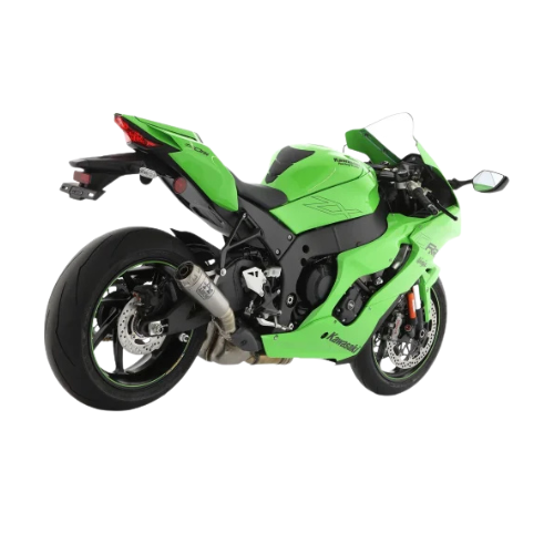 Arrow Pro-Race Slip-On Exhaust for Kawasaki ZX-10R (2021)- Nichrome