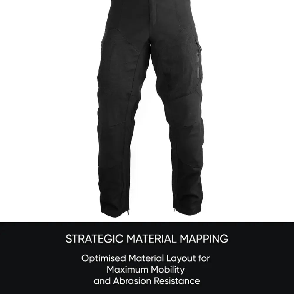 CE Certified Class AA motorcycle pants Rynox Outlander Pro black riding gear India