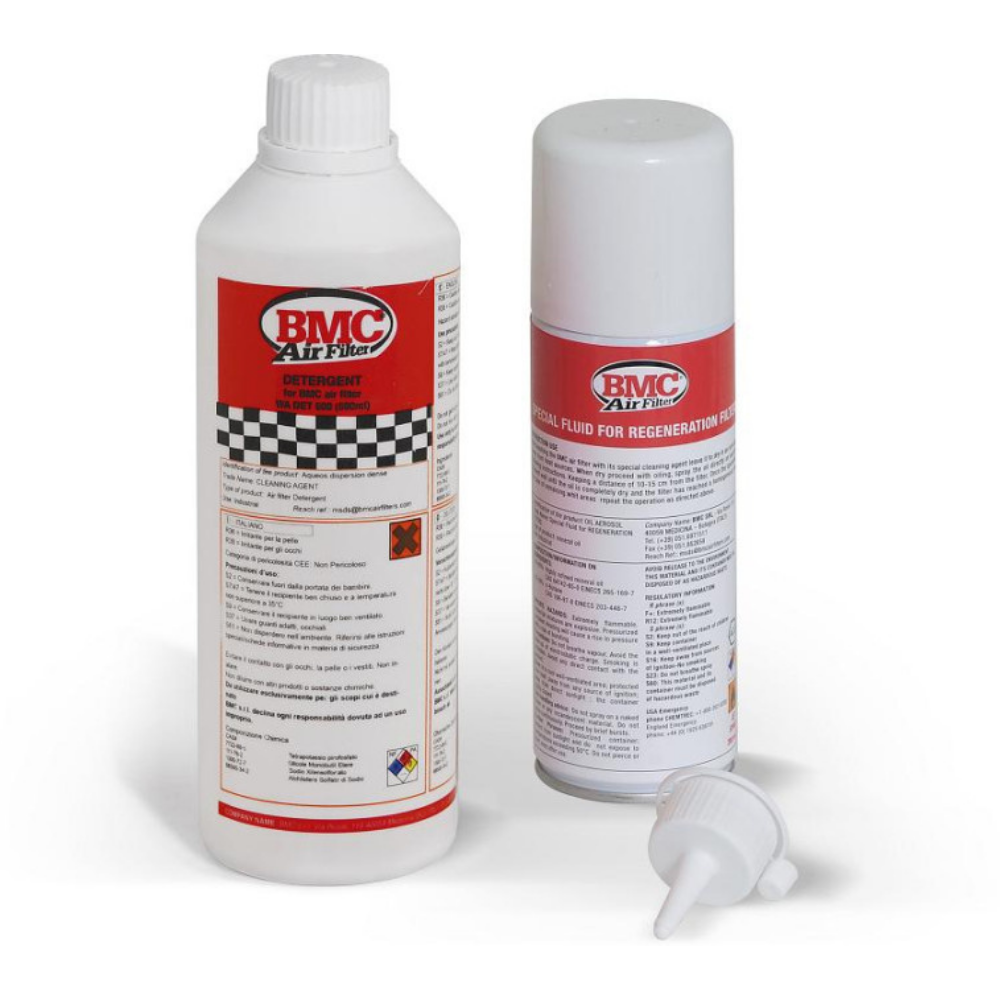 BMC WA200-500 Complete Air Filter Washing Kit with 500ml Detergent and 200ml Aerosol Oil