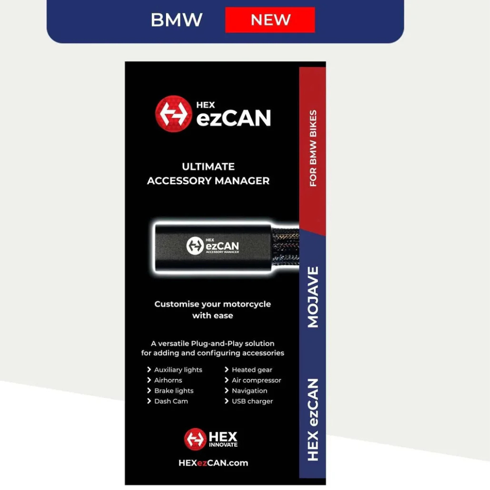 BMW R1300 (Gen 2) HEX ezCAN Accessory Manager