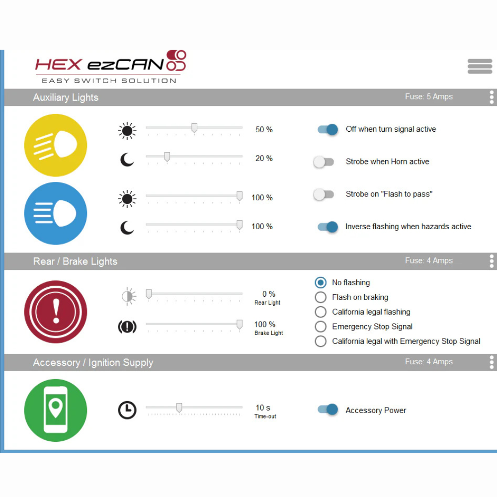 BMW HEX ezCAN K1600 Accessory Manager (Gen 2)