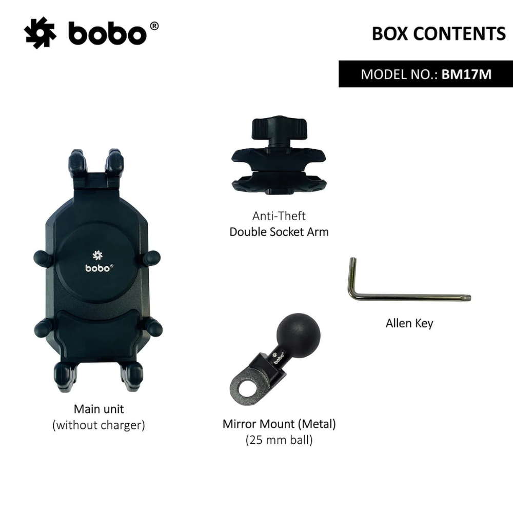 BOBO BM17H Anti-Vibration Bike / Cycle Phone Holder