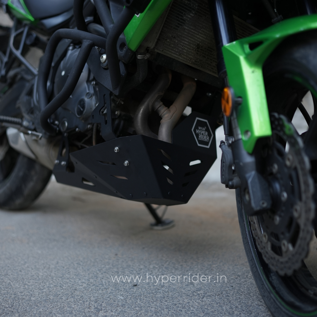 Hyperrider bash plate for Kawasaki Versys 650 engine protection
