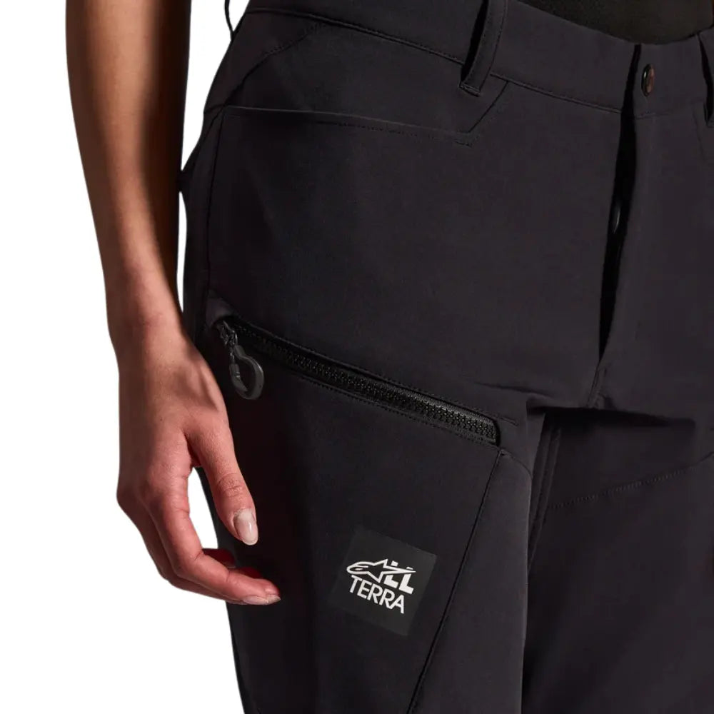 Alpinestars Stella Explore AST black regular-length motorcycle pants at 6KIOM (6K)