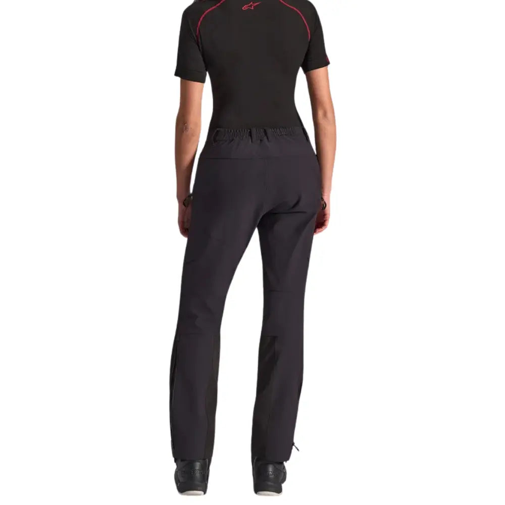 Alpinestars Stella Explore AST women's black riding pants in regular length at 6KIOM (6K)