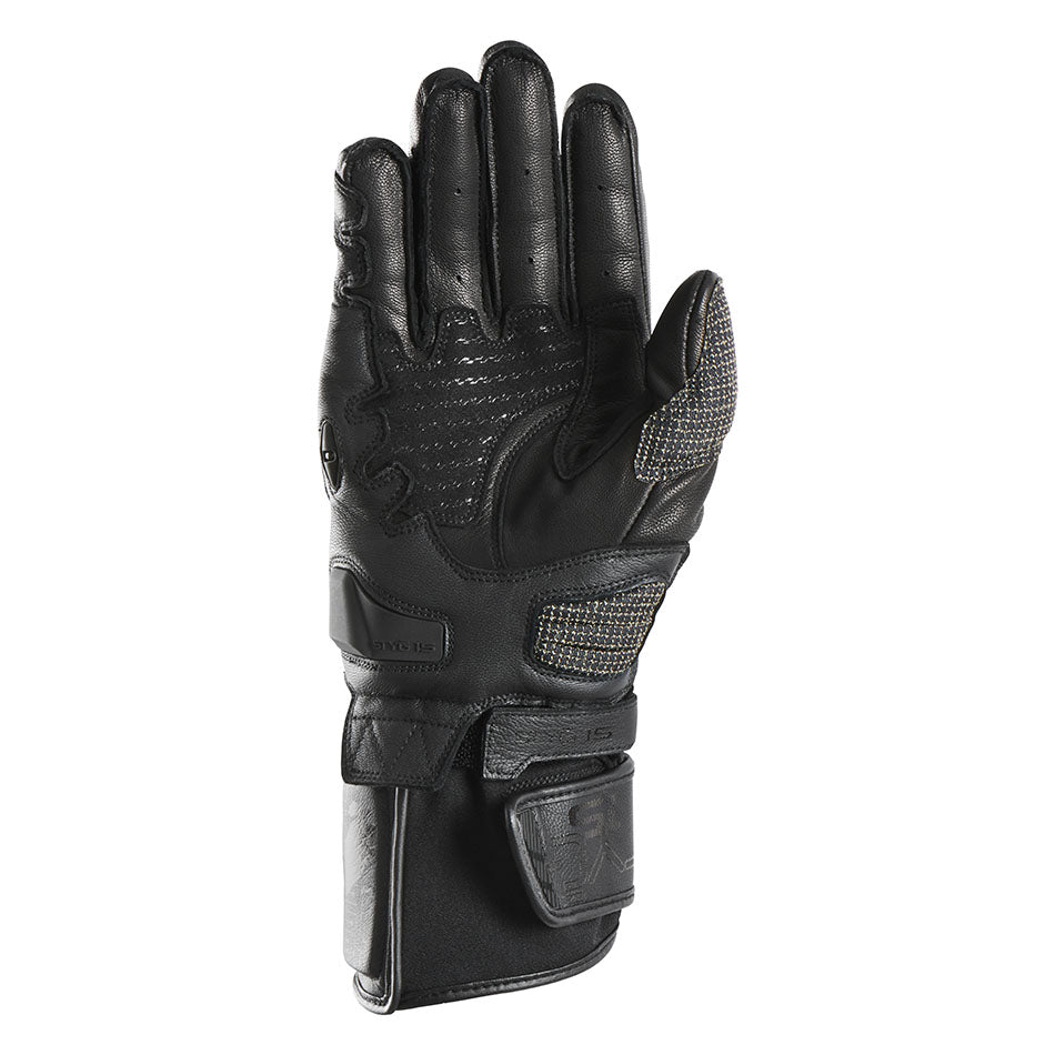 Furygan STYG 15 Racing Gloves black – abrasion-resistant gloves with strong palm protection on 6KIOM.