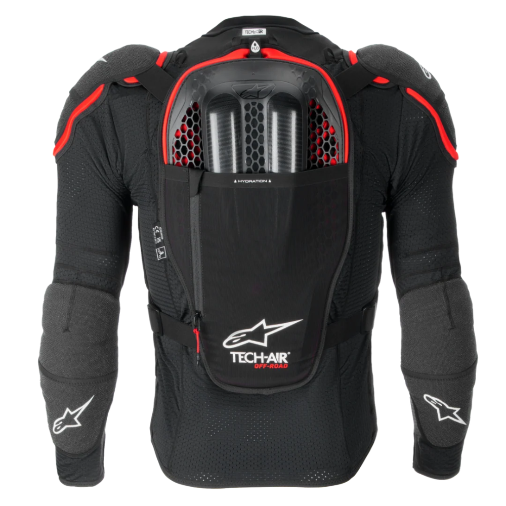 Alpinestars Tech-Air Off-Road System showing breathable stretch mesh construction