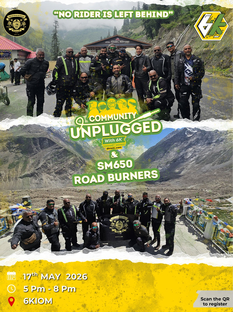 Community Unplugged with 6K & SM650 Road Burners