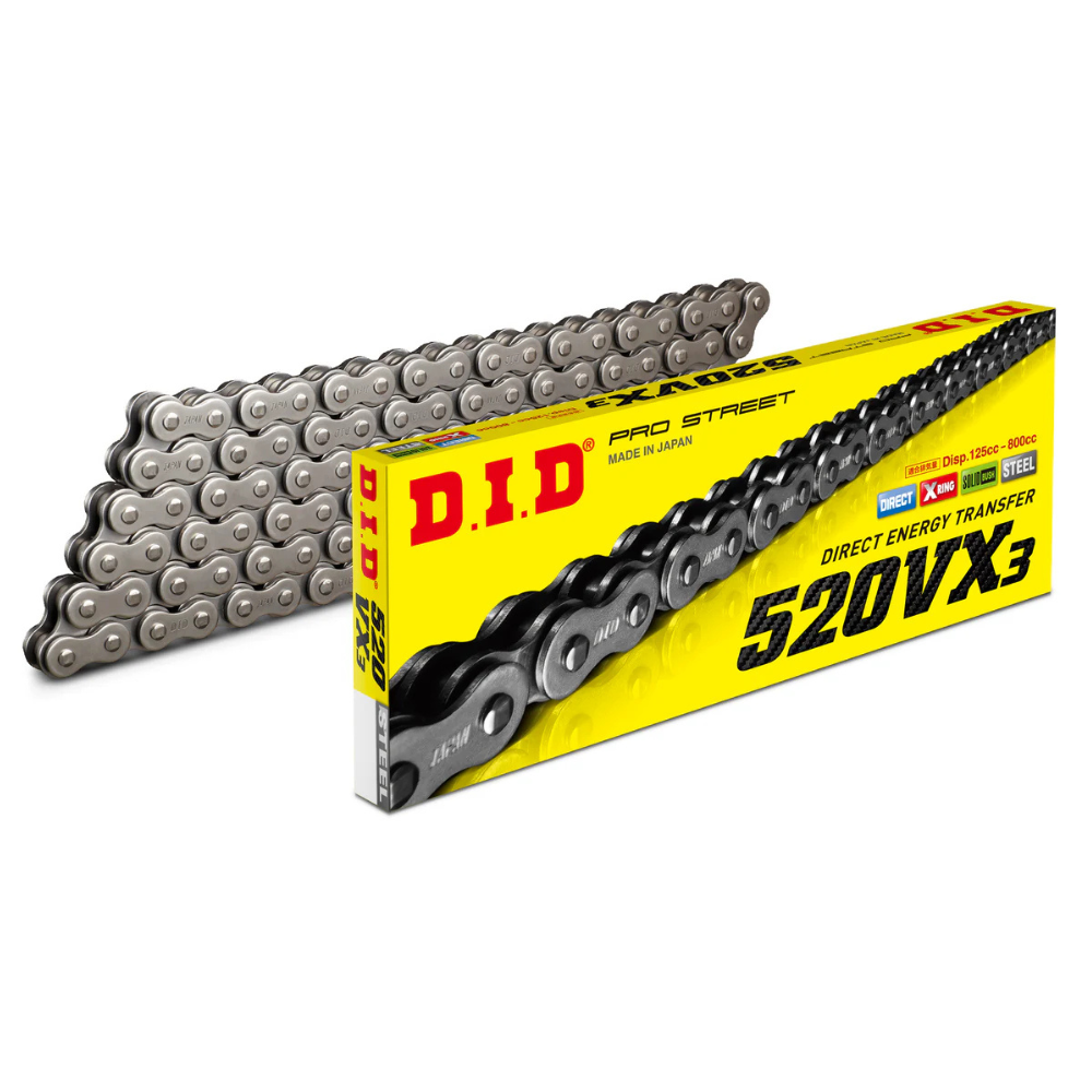 DID 520VX3 Chain 520 Pitch x 114 Links
