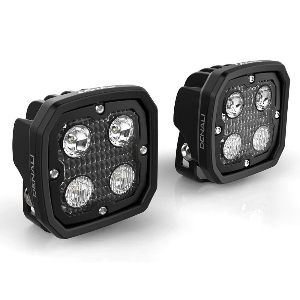 DENALI D4 v2.0 TriOptic™ Auxiliary LED Lights – Lights Only (Set of 2)
