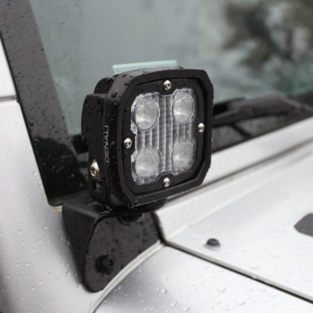 DENALI D4 v2.0 TriOptic™ Auxiliary LED Lights – Lights Only (Set of 2)