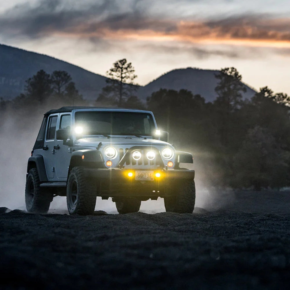 DENALI D4 v2.0 TriOptic™ Auxiliary LED Lights – Lights Only (Set of 2)