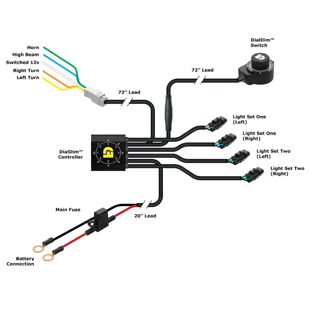 DENALI DialDim Lighting Controller – Universal Fit
