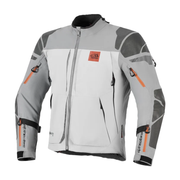 Alpinestars Nazca 3L Gore-Tex Pro Jacket in Dark Gray Mid Gray front view