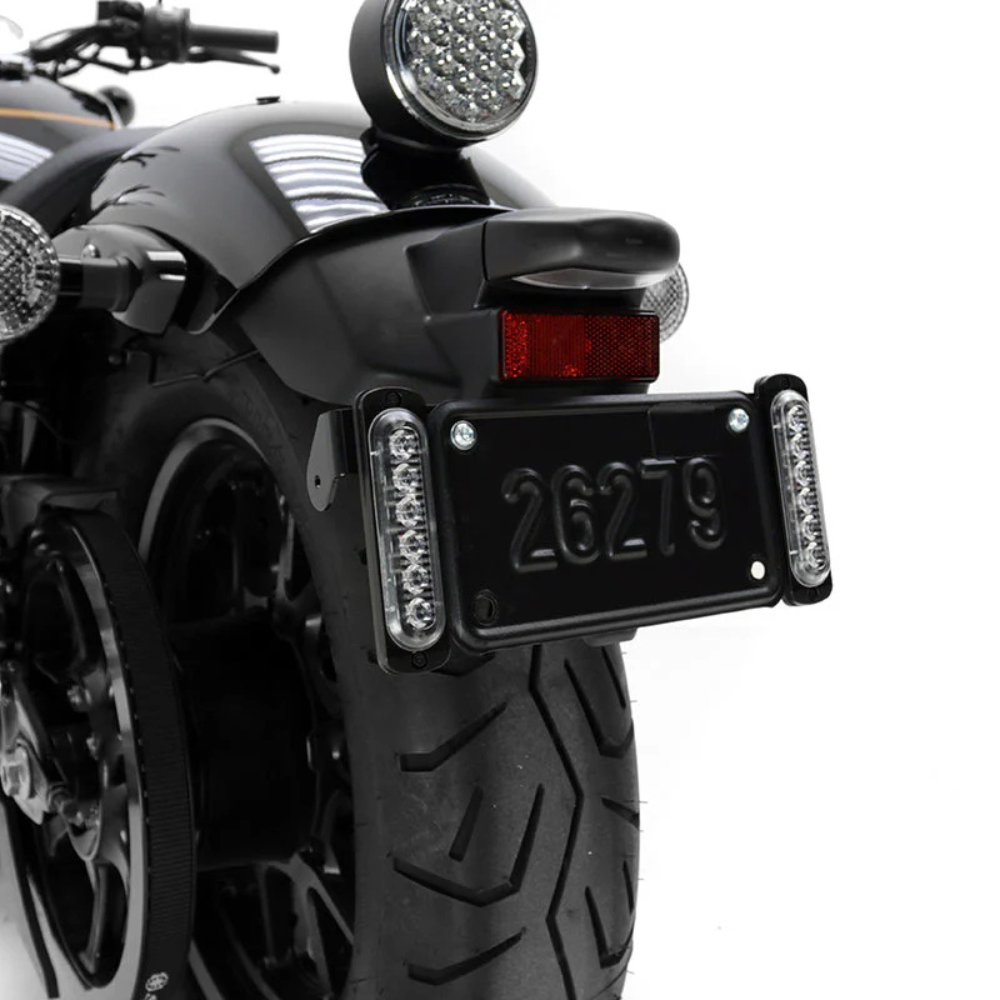 Denali B6 Dual LED Brake Light Kit with License Plate Mount