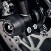 Evotech Front Spindle Bobbins for Triumph Street Triple 765 RS 2023 front axle protection