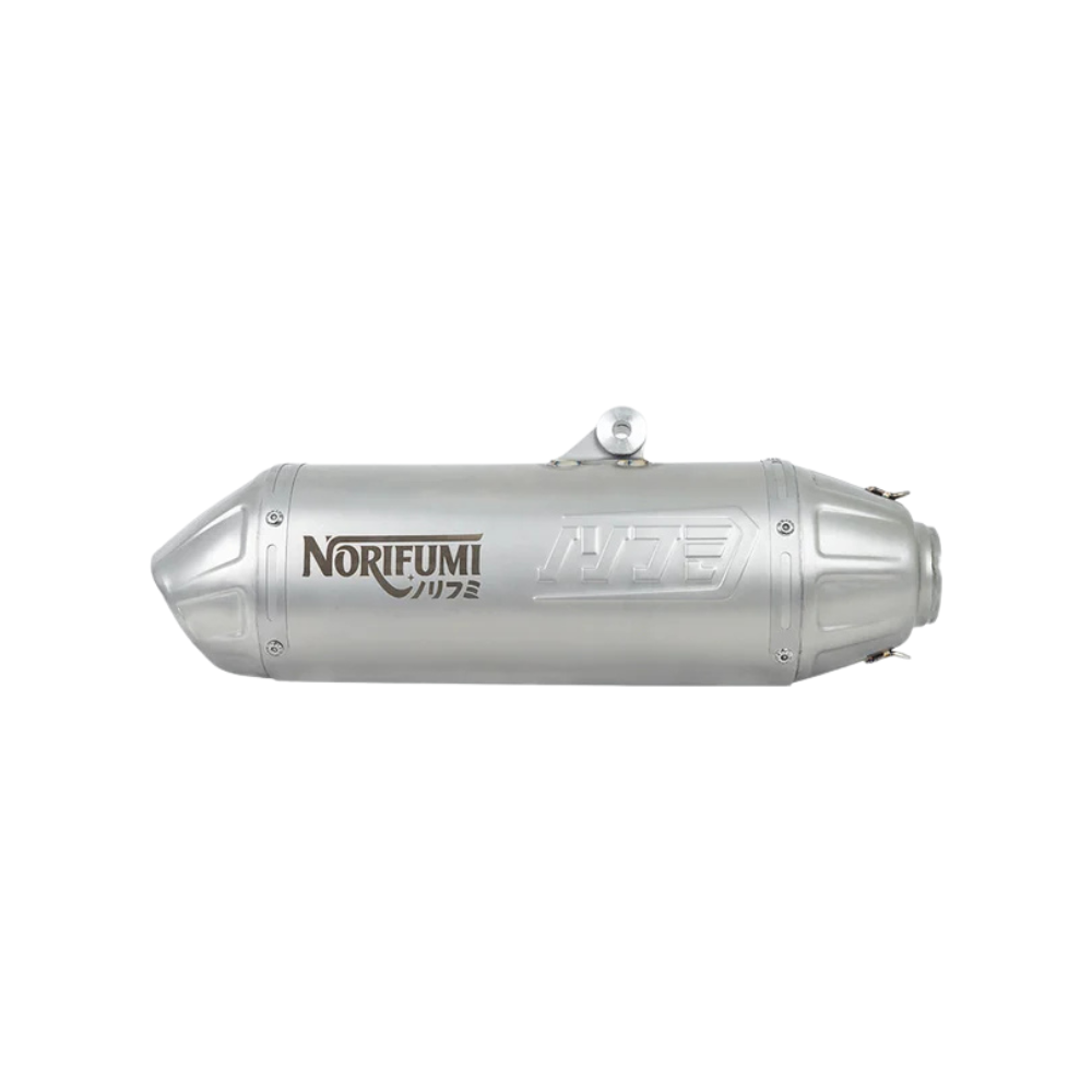 RE Himalayan 450 (Long) Whoops SS Carbon Slip-On Exhaust – Norifumi