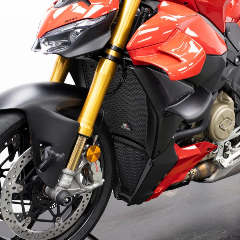 Ducati Streetfighter V4 S (2025+) Radiator Guard Set – Evotech Performance