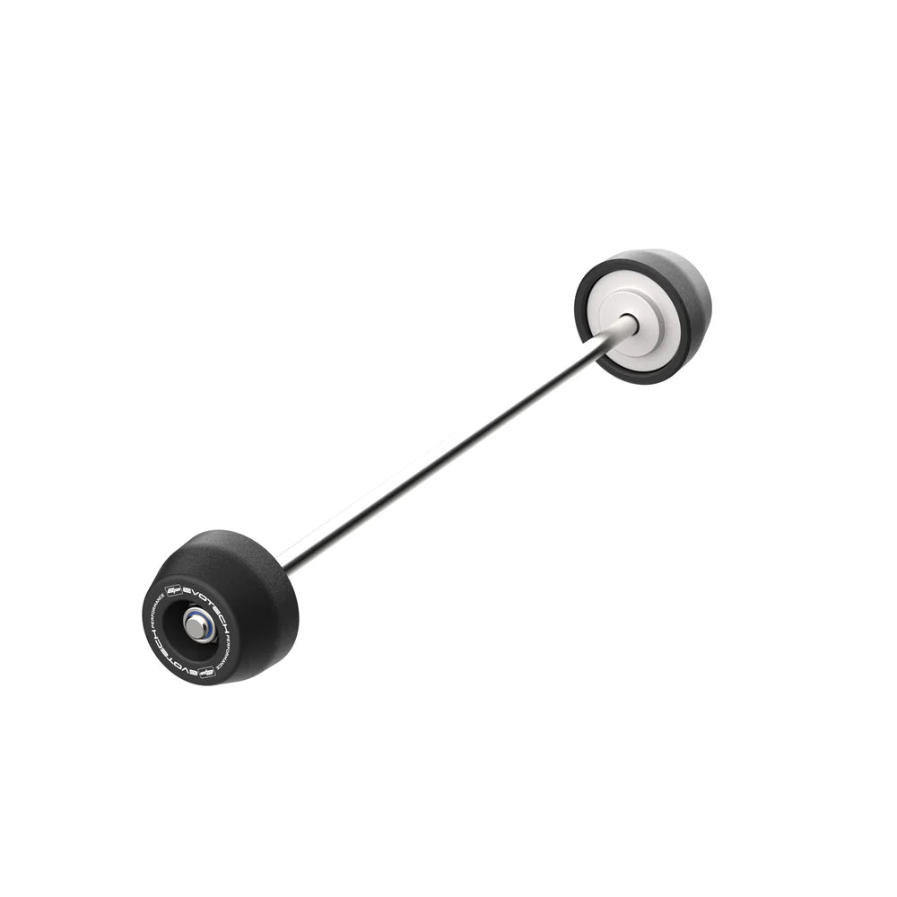 Evotech Performance front spindle bobbins black finish for Street Triple 765 RS