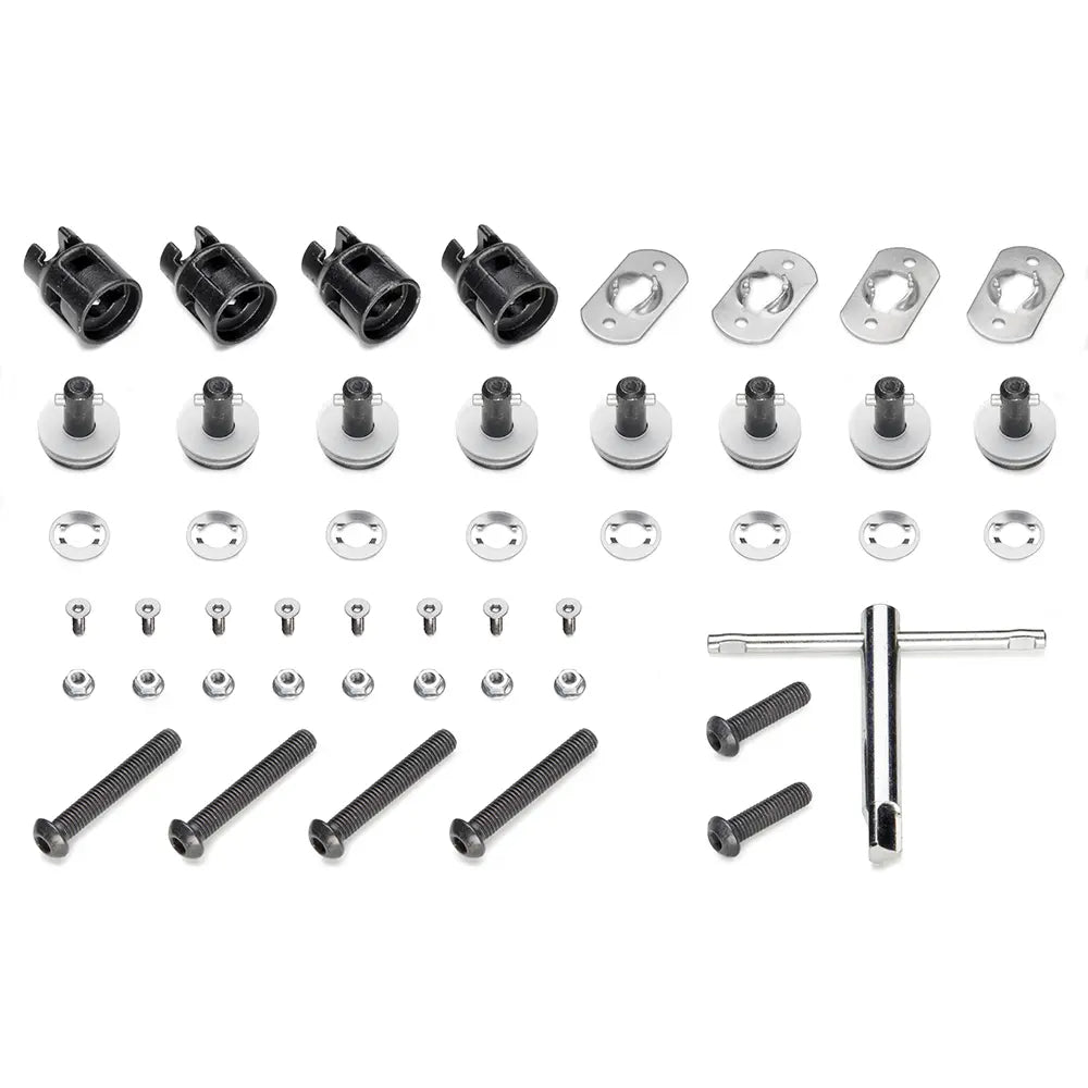 GIVI 12RKIT Rapid Release Kit for converting compatible motorcycle side-case holders into a quick-release frame – 6KIOM (6K)