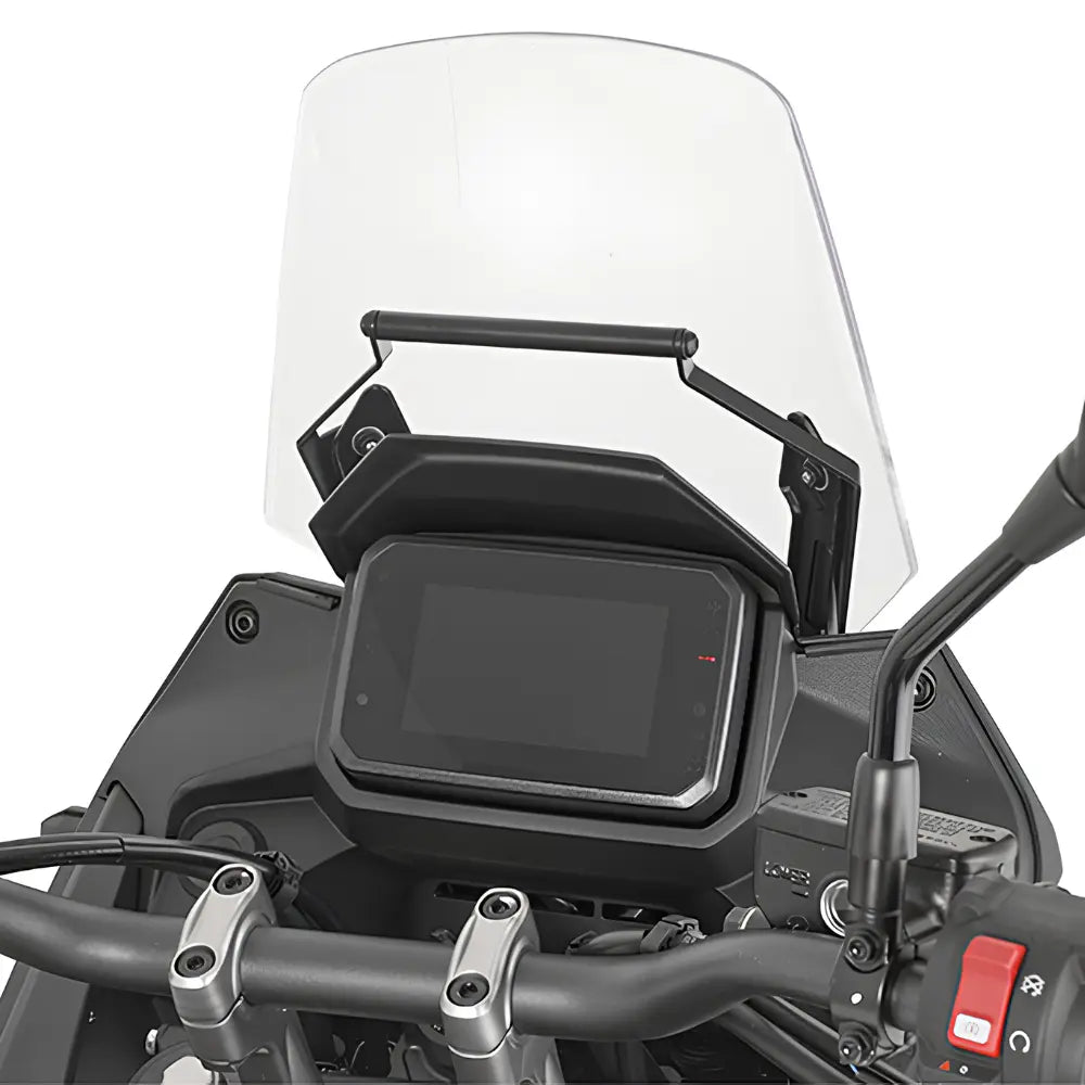 Mount compatible GIVI GPS and smartphone holders on your Honda XL750 Transalp E-Clutch (2026) with the GIVI FB1220 GPS mount bracket.