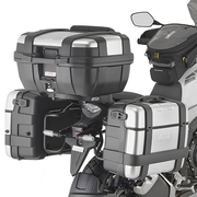 GIVI PLO1171MK Side Case Holder at 6kiom (6k), including a top trunk box, side panniers, and a rear rack bag