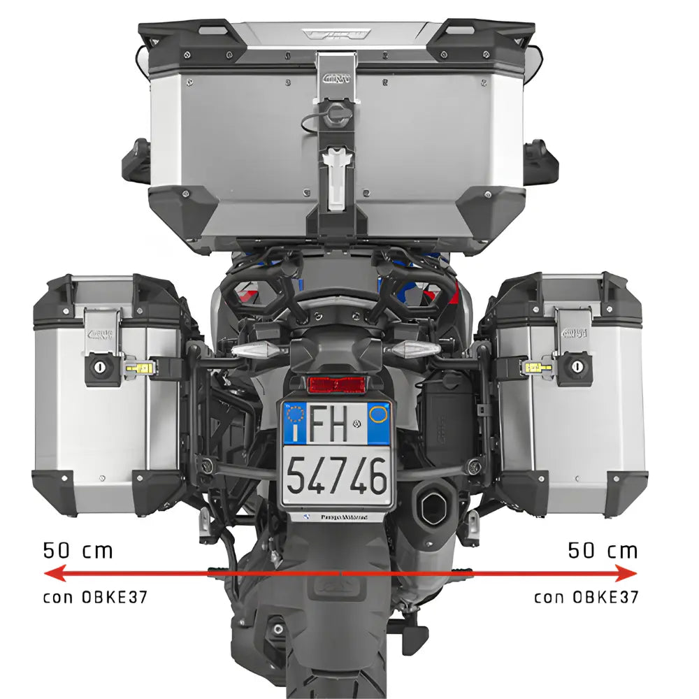 GIVI PLO5143CAM MONOKEY CAM-SIDE luggage rack for Trekker Outback and Canyon panniers at 6KIOM (6K)